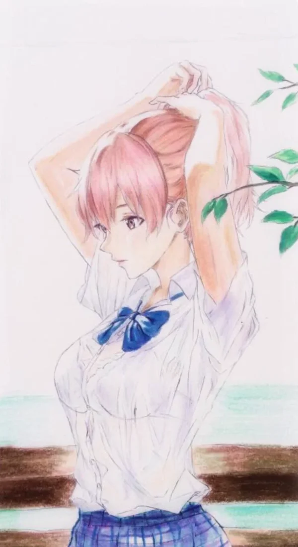 Manga - a Student Girl