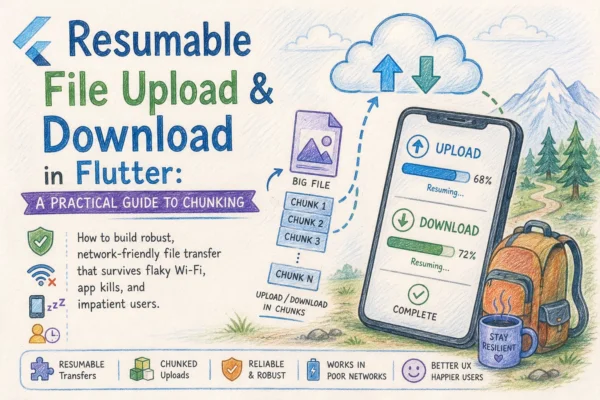 Resumable File Upload & Download in Flutter: A Practical Guide to Chunking